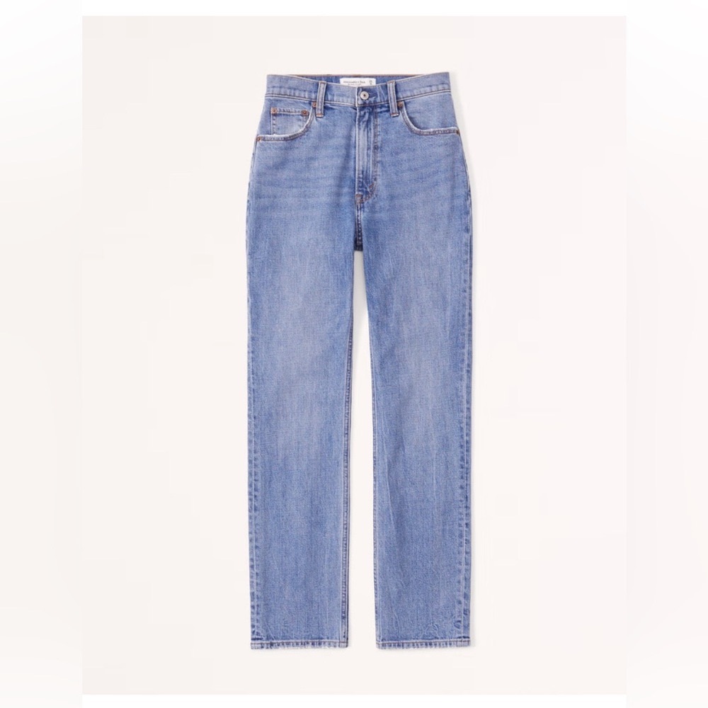 Abercrombie Ultra High Rise Straight Jeans